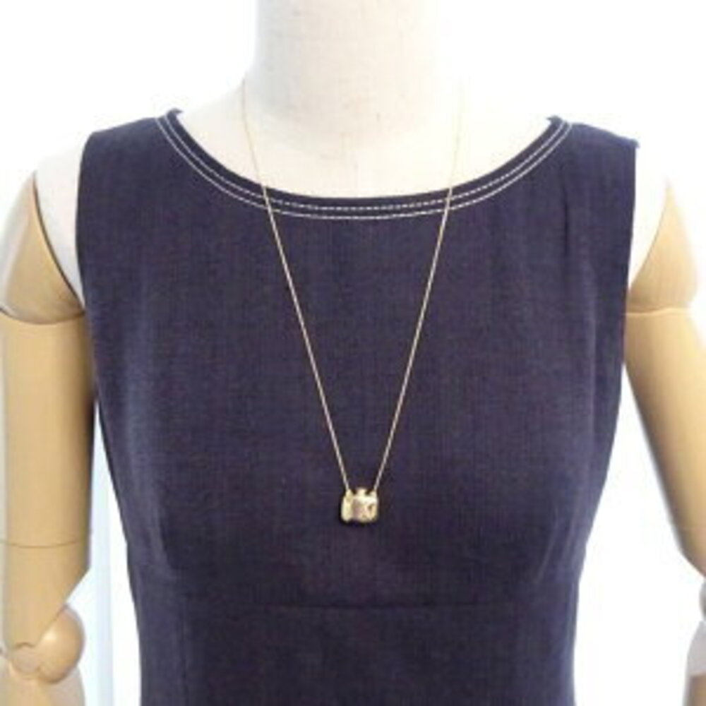 TIFFANY Bottle Pendant Necklace Yellow Gold